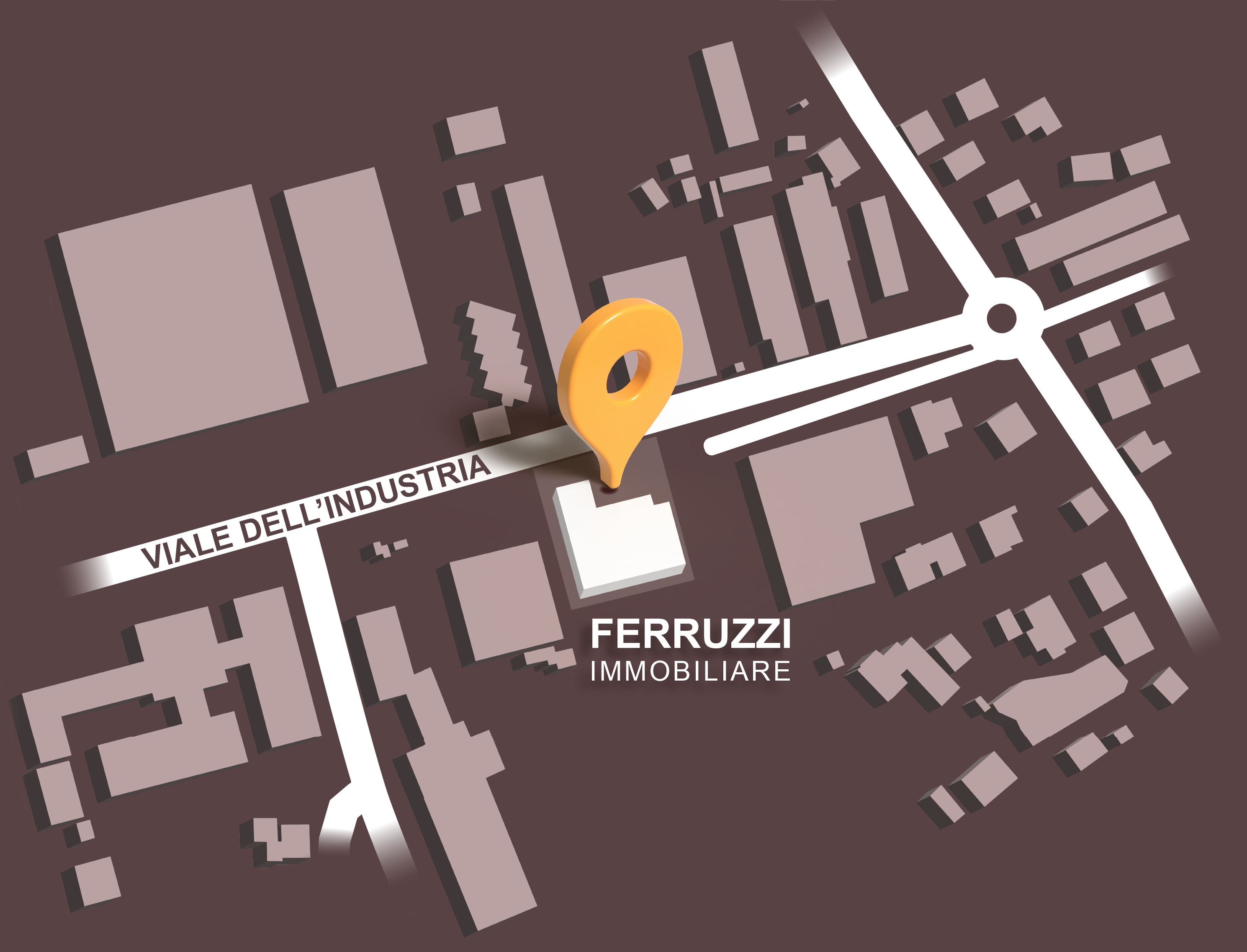 Ferruzzi immobiliare mappa
